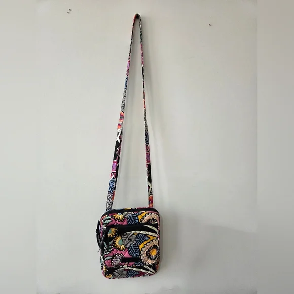 Vera Bradley Floral Mini Crossbody Bag - Picture 2 of 4
